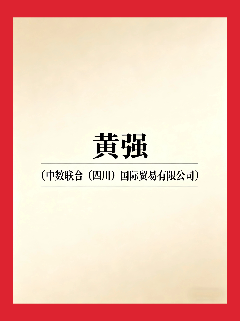 出海访问代表团-执行领队：黄强